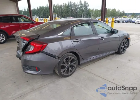 2019 Honda Civic Sport из США, поврежденный, VIN 19XFC2F80KE026067